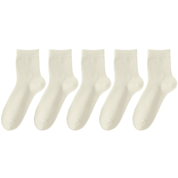 JJHGVB Mid Calf Socks Women's Sports Socks Women's Thin Socks soft socks for women Athletic Socks Cute Socks plus size socks for women Grip Socks Soccer Socks for Women Sports Socks Beige One Size