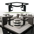 thumbnail image 2 of MasteelfCA 19.8cm Cast Iron Gas Stove Rack Anti-slip Pot Support Bracket Wok Pan Support, 2 of 8