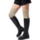 thumbnail image 3 of Calcetines de invierno por encima de la rodilla para mujer, de punto, sin pies, calentadores de piernas, 3 of 5