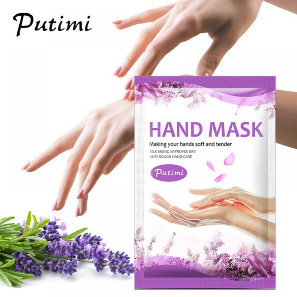 Hands Moisturizing Gloves (4 Pairs), Hand Skin Repair Renew Mask, Hand