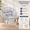 Ordinary-grey, variant on Boho Macrame Hammock Chair Swing with Medium Cushion for Bedroom Indoor Outdoor Balcony Porch Grey