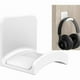 thumbnail image 1 of wonima44 Headphone Stand Headset Holder - Adhesive Gaming Earphones Hanger, Universal Desk Wall Mount Hook for All Headphone/Controller, Compatible with Beats, AirPods Max,Sony, JBL (White), 1 of 1