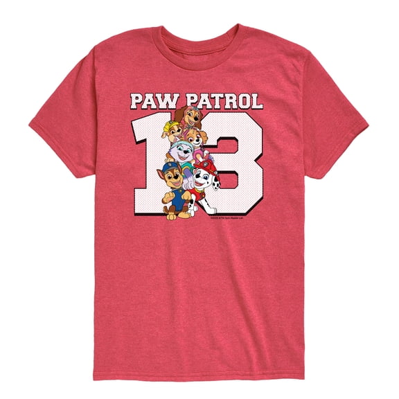 Paw Patrol - Team Jersey - Toddler Boys Short Sleeve Graphic T-Shirt