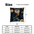 thumbnail image 5 of Owl Patterns for Home Decor, Covers Available in 16x16, 18x18, and 20x20 Inches,for Living Room, Bedroom - Great Gift Idea!, 5 of 6