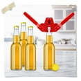 thumbnail image 3 of Yellow Bottle Caps - Oxygen Absorbing - Standard Size - 26 mm - Pry-Off Crown Beer Cap, 3 of 8