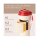thumbnail image 3 of 500 ml De Vaso Térmico Café Acero Inoxidable Con Popote Bordo Malubero Rojo, Beige, 3 of 5