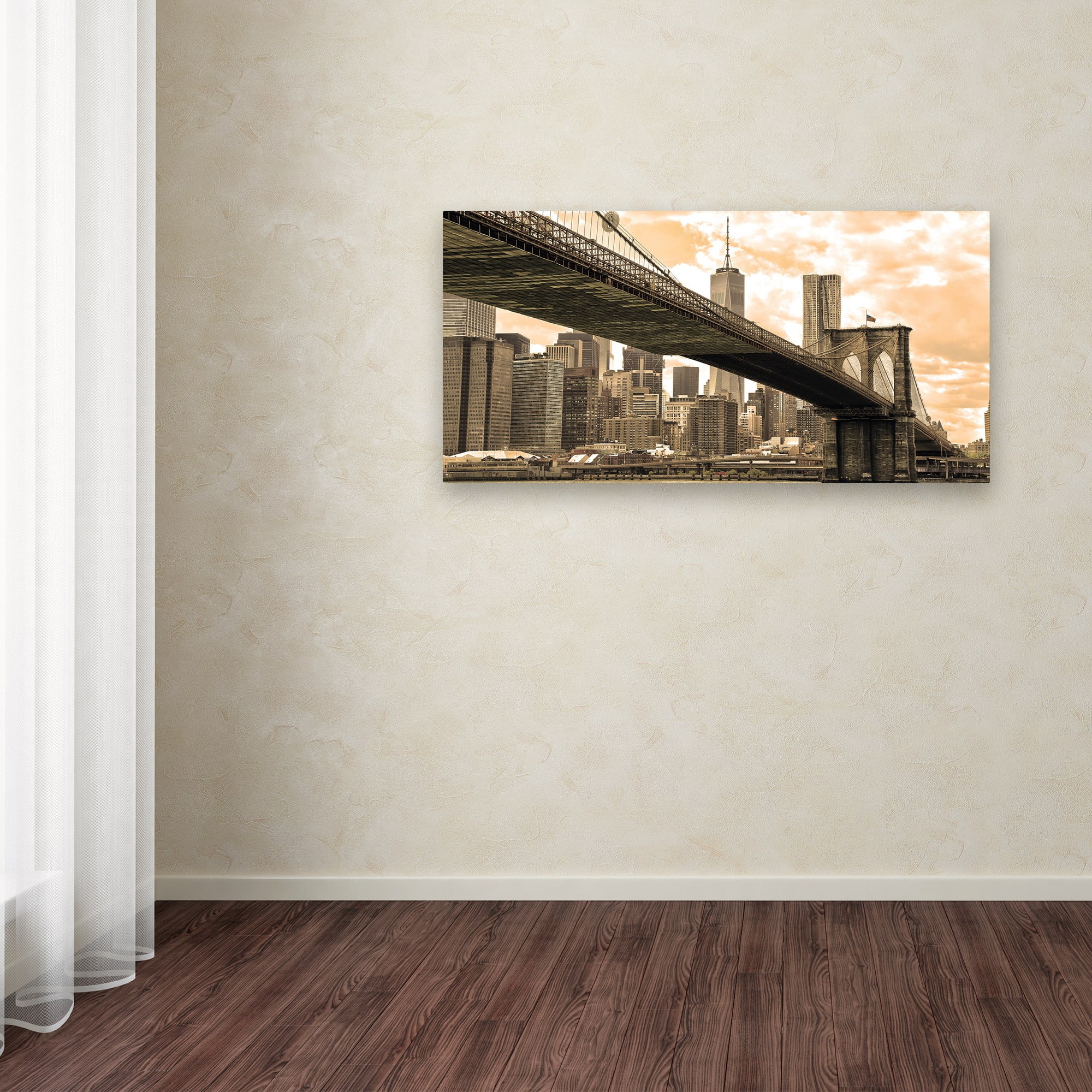 Trademark Fine Art "New York City" Canvas Art by CATeyes