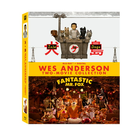 Wes Anderson Two-Movie Collection: Isle Of Dogs & Fantastic Mr. Fox (Blu-ray + (Fantastic Mr Fox Best Scenes)