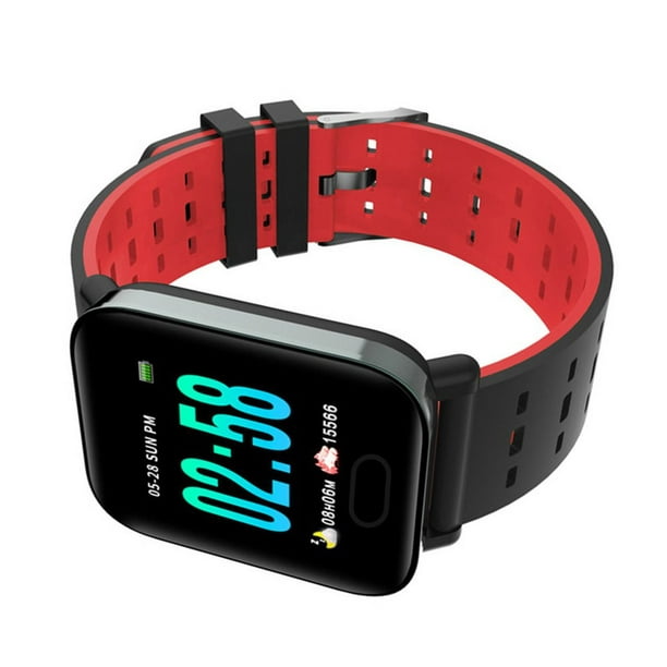 New! A6 Smart Band reloj inteligente pulsometro ritmo cardi Fitness Tracker  