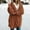 Coffee, variant on ZZwxWA Sherpa Jacket Womens Oversized Hooded Fuzzy Fleece Jackets with Pocket Warm Cozy Hoodie Cardigan Coat Plus Size