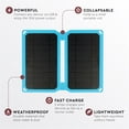 thumbnail image 3 of Gosun Portable 10 Watt Solar Panel Foldable Mobile Device Charger, USB Solar Panel Battery Charger, 3 of 5