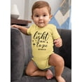 thumbnail image 2 of Be A Light For All To See Bodysuit Infant -Smartprints Designs,  18 Months, 2 of 4