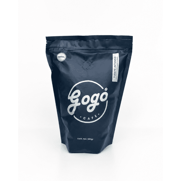 Café en Grano 500g Veracruz, Tueste Intenso, 100% Arábica, Sabor Fuerte y Cuerpo Alto, Ideal para Espresso, Gogó Café