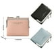 thumbnail image 2 of Jumpingount Cartera de cuero plegable portátil para mujer, monedero para cambio de banquete, tarjetero de viaje, billetera rosa Type2 NO2, 2 of 6