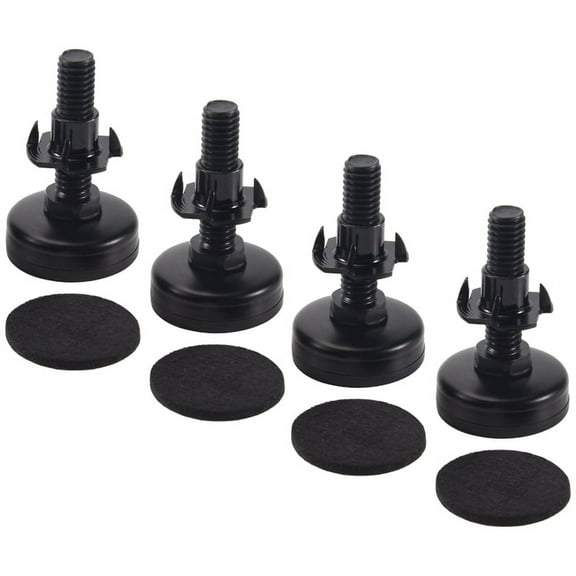 4Pcs Furniture Levelers Heavy Duty Furniture Leveling Feet Adjustable Leg Levelers for Cabinets Tables Chairs Raiser