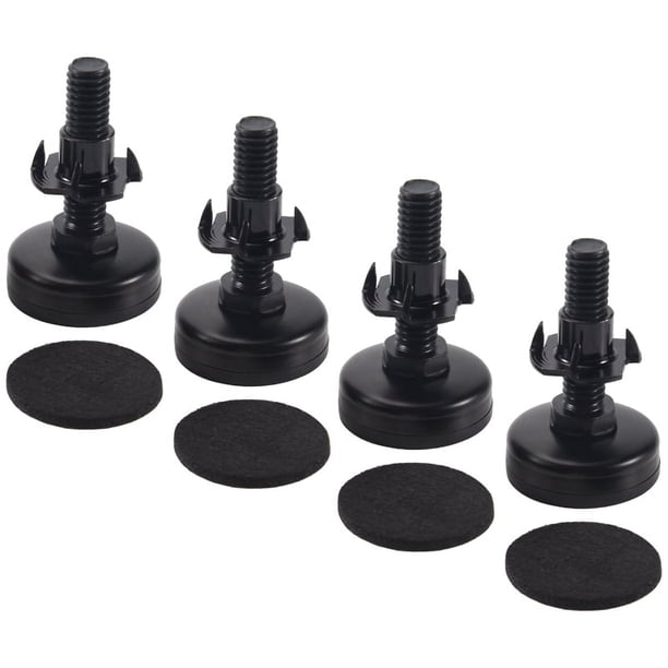 Niveladores de Muebles de 4 Piezas, Patas de NivelacióN de Muebles de Alta Resistencia, Niveladores de Patas Ajustables para Gabinetes, Mesas, Sillas, Elevador