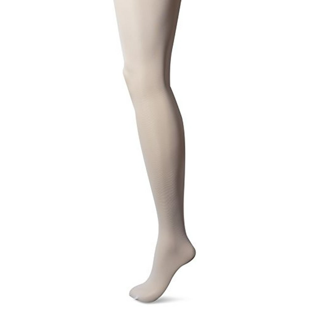 L'eggs Women's Sheer Energy Control Top Toe Pantyhose, White, Size B, 2 Pack