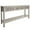 Gray Wash, variant on Rustic Console Table, Long Sofa Table with 4 Drawers and Bottom Storage Shelf, Narrow Rectangular Table for Entryway Living Room Hallway, 60", Gray Wash