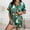 Blackish Green7, variant on Halloween Pajamas Halloween Satin Pumpkin Pocket Button Nightwear Pajamas for Women Set