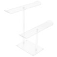 thumbnail image 1 of MasteelfCA Headband Display Rack 2-Tier Hairband Holder Acrylic Headband Headdress Rack, 1 of 8