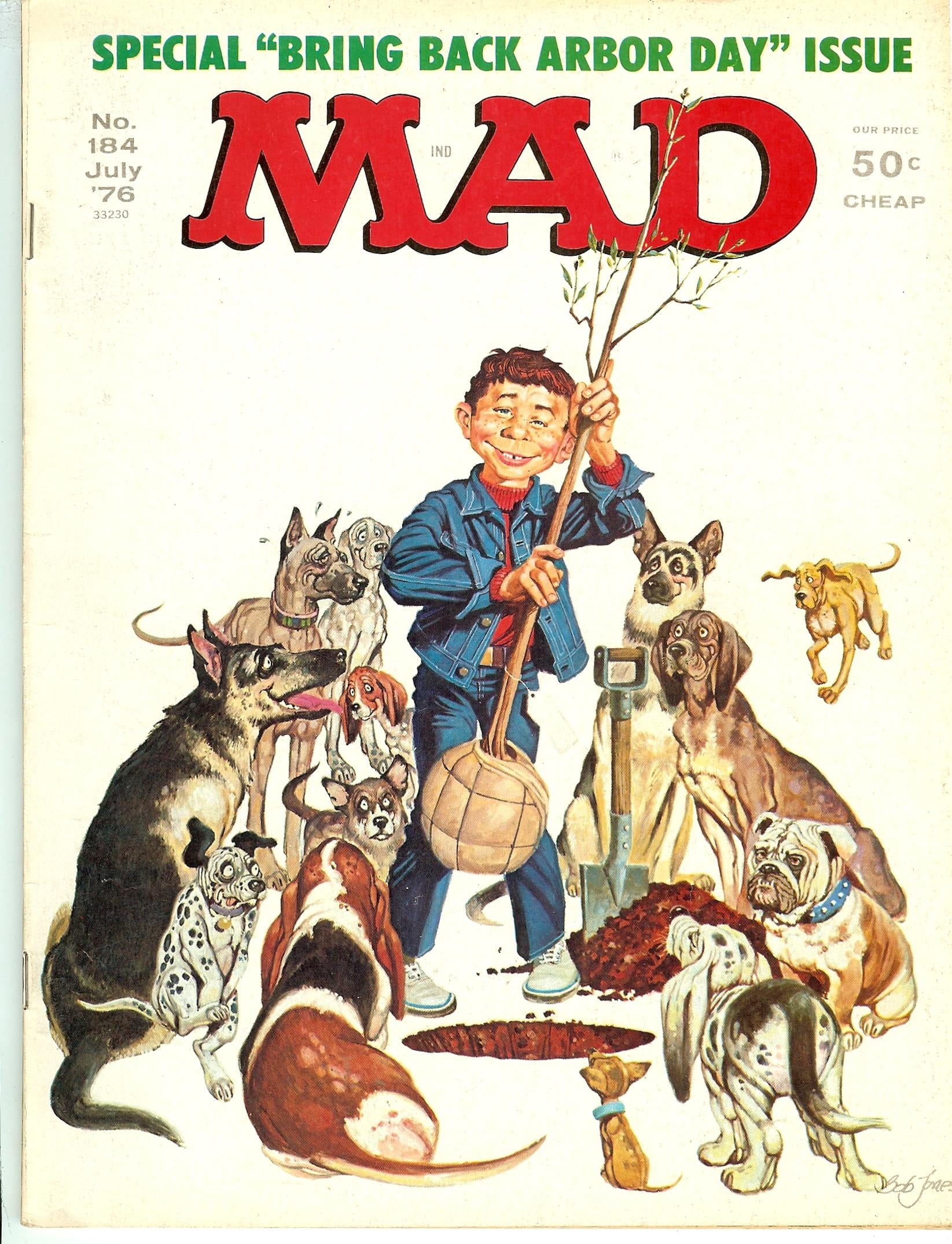 MAD Magazine #184 July 1976