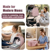 Breast Pump Bag, Spectra Pump Backpack, Compatible with Spectra S1, S2, Pink