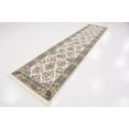 thumbnail image 4 of Rugs.com Rabia Collection Rug – 3' x 13' Runner Ivory Low Rug Perfect For Hallways, Entryways, 4 of 8