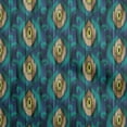 thumbnail image 1 of oneOone Viscose Jersey Medium Blue Fabric Ikat Sewing Craft Projects Fabric Prints By Yard 60 Inch Wide, 1 of 4