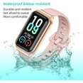 thumbnail image 5 of KOMI Strap for Amazfit Band 7 Silicone Replacement Strap Watch Wrist Band Smart Bracelet Accessories for Amazfit 7 Fit Band Pink, 5 of 9