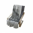 thumbnail image 4 of Landscape Soft Flannel Fleece Blanket, Photo of Brooklyn Bridge over East River and Tall Buildings Skylines at the Back, Cozy Plush for Indoor and Outdoor Use, 70" x 90", Grey White, by Ambesonne, 4 of 6