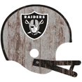 thumbnail image 1 of Oakland Raiders Sign - Large Wood Helmet, 1 of 2