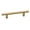 Champagne, variant on Alno A2802-3 Vita Bella 3" Center To Center Modern Smooth Cabinet Bar Pull / Drawer Bar