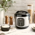 thumbnail image 6 of Aroma® Professional 8-Cup (Cooked) / 2Qt. Rice & Grain Multicooker, Stainless Steel, New, ARC-954SBD, 6 of 6