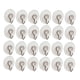 thumbnail image 2 of 24 Pcs Heavy Duty Suction Cup Hooks Heavy Duty Wall Hooks Shower Suction Hooks Suction Cup Hanger, 2 of 4