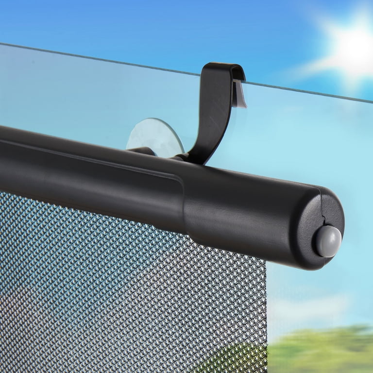 SafeFit SafeTemp Xtra-Wide Car Sunshade, Heat Alert photo 4