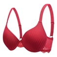 thumbnail image 2 of SwiftWear Women’s Underwire Lace Push Up Bra Everyday Elegance with Seamless Cups Comfortable Support Molded T-Shirt Bra, 2 of 8