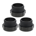 thumbnail image 1 of Conector adaptador de válvula de totalizador IBC de 3 piezas Conector de contenedor de IBC para de tubería, rosca fina de 2 pul shamjiam Adaptador de válvula de tanque IBC Tote, 1 of 8