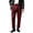 Wine, variant on KeShDi Pants for Men Pleated Wide Leg Loose Fit High Waist Casual Dress Trousers Green 3X