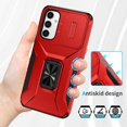 thumbnail image 3 of Funda para GANGXUN Samsung Galaxy A34 5G - Soporte metálico, Función magnética, Rojo, 3 of 5