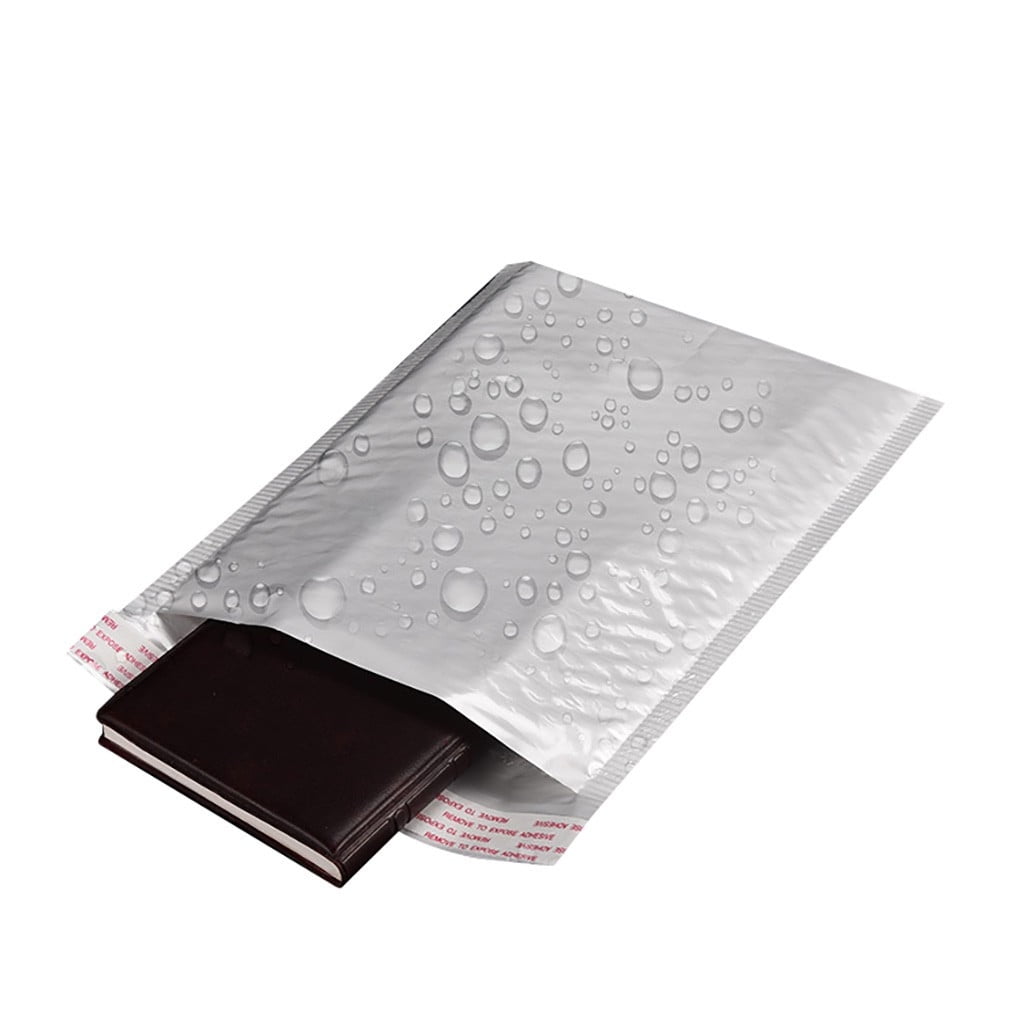 50 Stück Poly Bubble Mailer, Selbstdichtend Gepolstert Gepolsterte Wasserdichte Verpackung