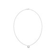 thumbnail image 5 of 2.20 T.C.W Excellent Round Cut Opal Gemstone Real Diamond Stunning Halo Necklace for her in Solid 18K White Gold With 18 inches Chain, 5 of 5