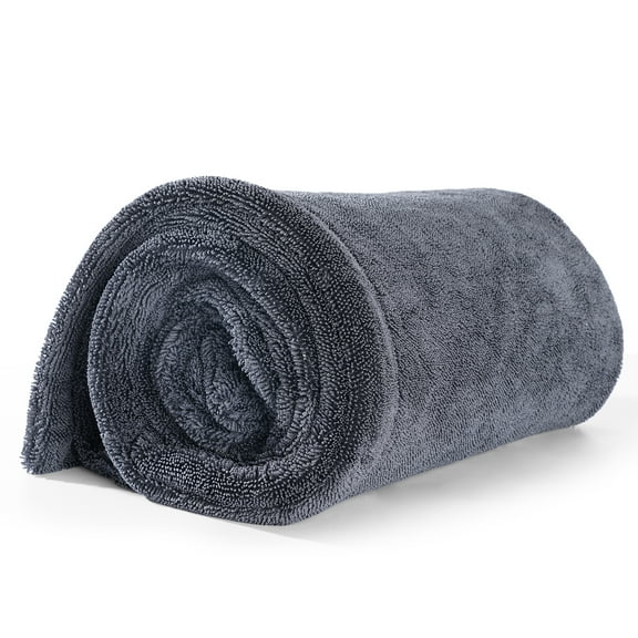 Car Twist Pile Microfiber Towel 1200GSM Cleaning Super Absorbent Drying Cloth Double Sided Twisted for Car Home Wash Detailing