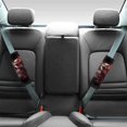 thumbnail image 2 of Chririnla Car Seat Belt Pads Heat Insulation Seat Belt Shoulder Pad Polyester Soft, Suitable for Truck Sedan, Skull Rose Design, 2 of 8