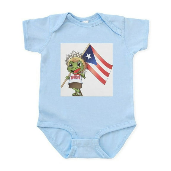 CafePress - Boricua Infant Creeper - Baby Light Bodysuit, Size Newborn - 24 Months