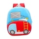 thumbnail image 4 of Mochila para niños con temática de vehículos de ingeniería, mochila escolar, mochila para libros para niños pequeños Camión de escalera, 4 of 9