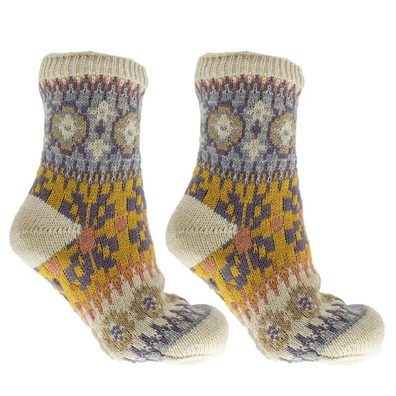 Southern Comfort Lounge Socks with Denim Sachet | Lavender and Shea Butter Infused | Aromasoles - Navy