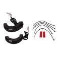 thumbnail image 2 of Half Ring LED Warning Light,1 Paire Moto LED Moto Ring LED Warning Light Moto Clignotant de Sécurité Feux Puissance Emballés Performance, 2 of 14