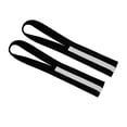 thumbnail image 3 of 2Pcs Lifting Wrist Straps Canvas Anti Slip Enhance Strength Wound Form Weight Lifting Straps Black, 3 of 14