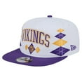 thumbnail image 3 of Men's New Era  White Minnesota Vikings Argyle 19TWENTY Adjustable Hat, 3 of 5