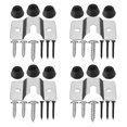 thumbnail image 1 of Dartboard Mounting Bracket, Stainless Steel Wall Bracket Kit with Screws for Hanging Dartboard Holder, 1 of 5